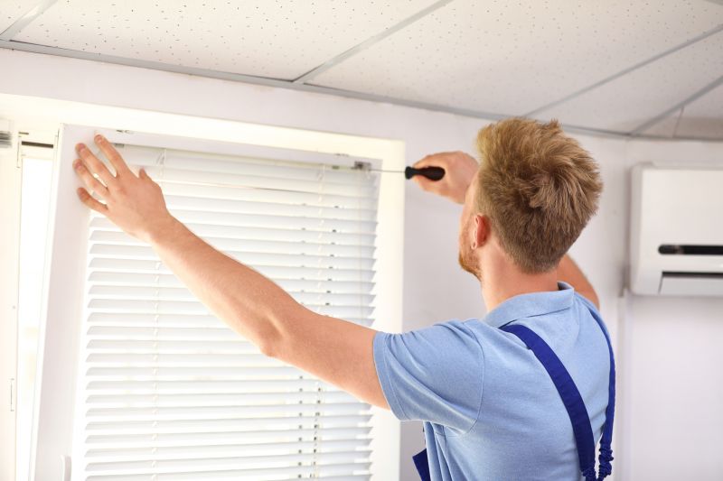 Pleated Shades Installation in Denver, CO